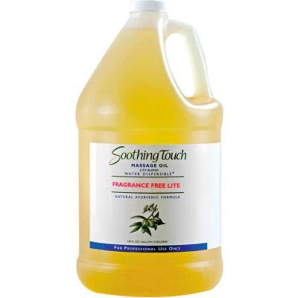 Fabrication Enterprises Soothing Touch® Fragrance Free Lite Oil, 1 Gallon 13-3225